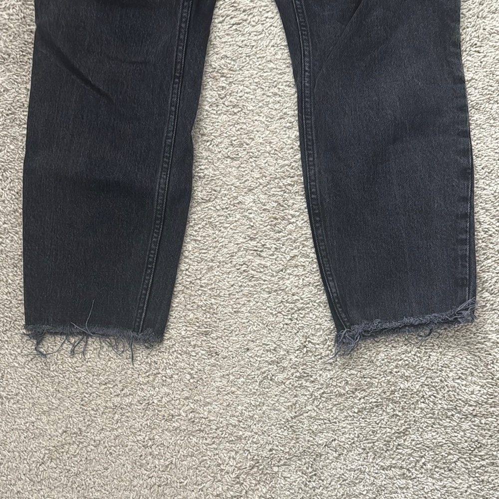A&F High Rise Black Jeans - Picture 4 of 5